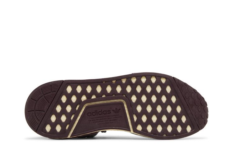 adidas NMD R1 Wool Grey Four Maroon