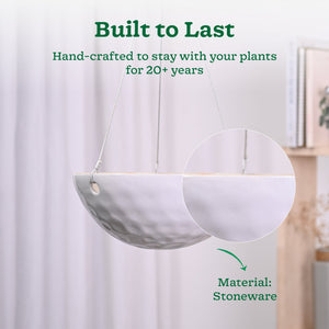 Hanging Ceramic Planters Petrichor Smite