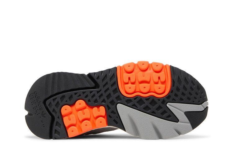 adidas Nite Jogger Grey Two Solar Orange