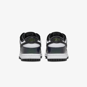 Nike | DUNK LOW SE  { BLACK/BLACK-MULTI-COLOR-WHITE