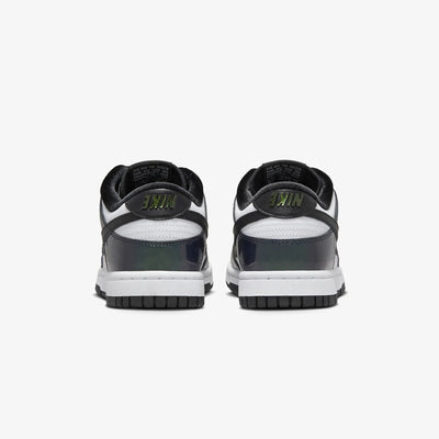 Nike | DUNK LOW SE  { BLACK/BLACK-MULTI-COLOR-WHITE