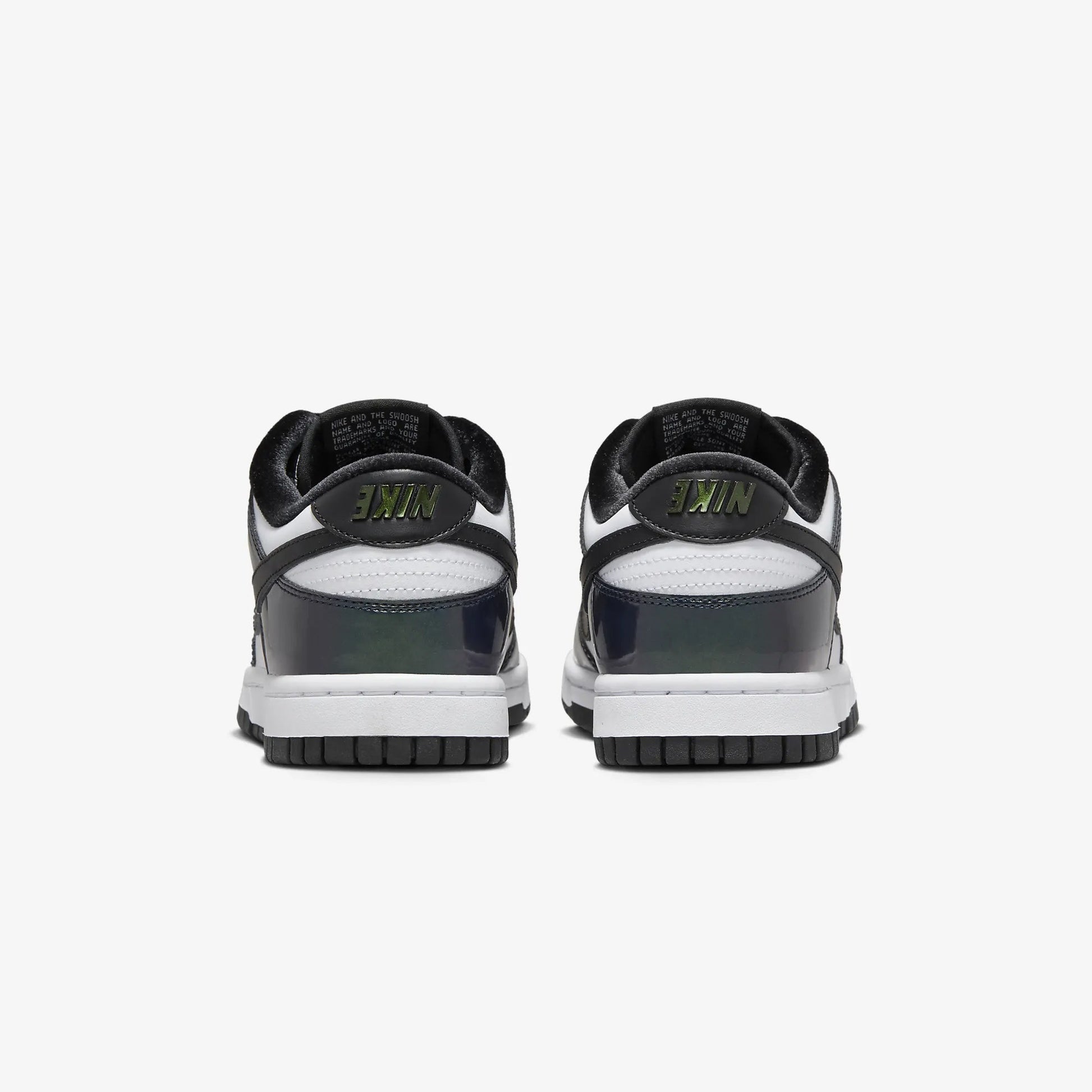 Nike | DUNK LOW SE  { BLACK/BLACK-MULTI-COLOR-WHITE