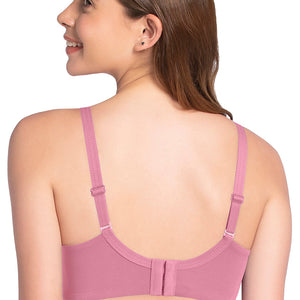 Essential Comfort Non-Padded Non-Wired Bra - Cashmere Rose
