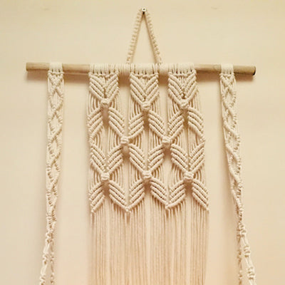 Blooming Flower Single Shelf Wall Hanging