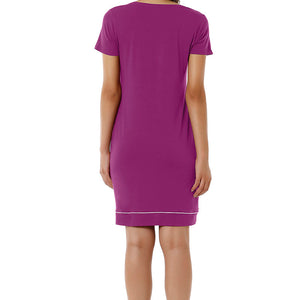 Sleep Dress - Magenta Purple