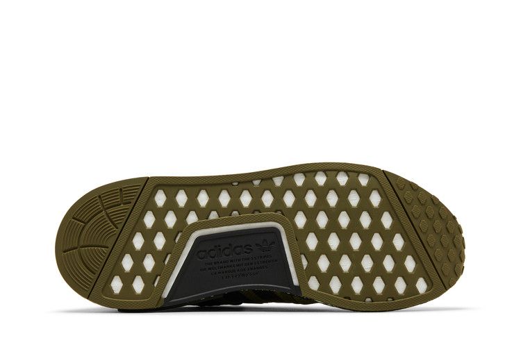 adidas NMD R1 Focus Olive Core Black Green Spark