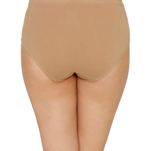 Inner Elastic Full Coverage Mid Rise Hipster Panty (Pack of 3)