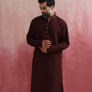 trueBrowns Men's Cola Kurta
