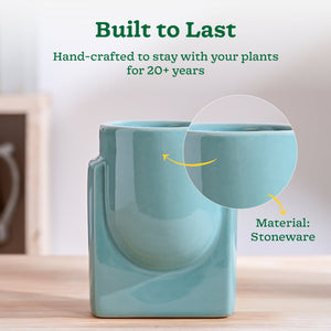 Cats are Gods Ceramic Planter