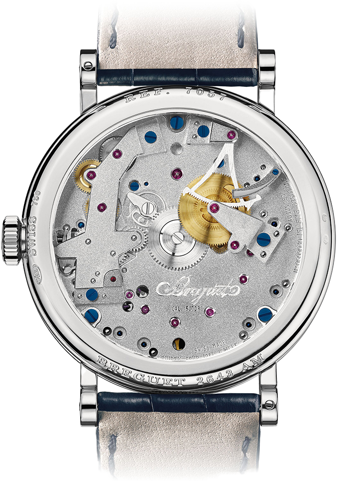 Breguet Tradition Silver 7057 Dial 40 MM Watch for Men