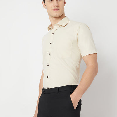 Wrinkle Free Half Sleeve Shirt