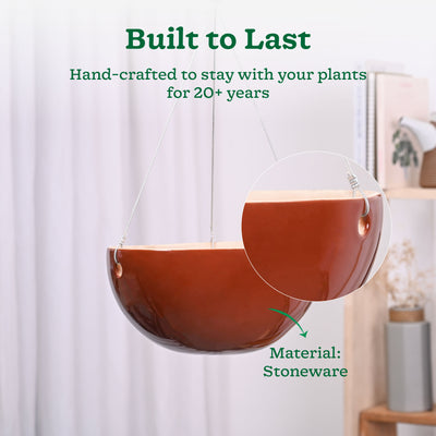 Hanging Ceramic Planters Petrichor Smite
