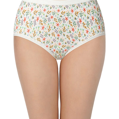 Printed Full Brief Panty (Pack of 3) - C514
