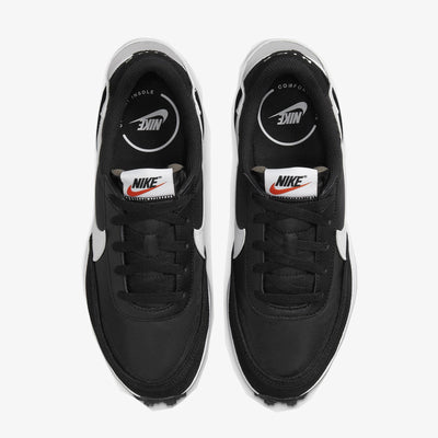 Nike | WAFFLE DEBUT  { BLACK/WHITE-ORANGE-CLEAR