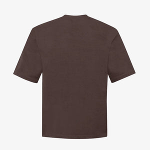 ALMOST GODS | SYSTEM RELAXED TEE { BROWN