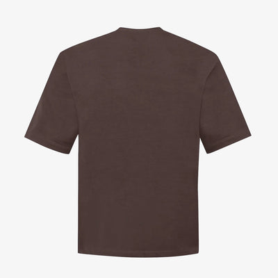 ALMOST GODS | SYSTEM RELAXED TEE { BROWN