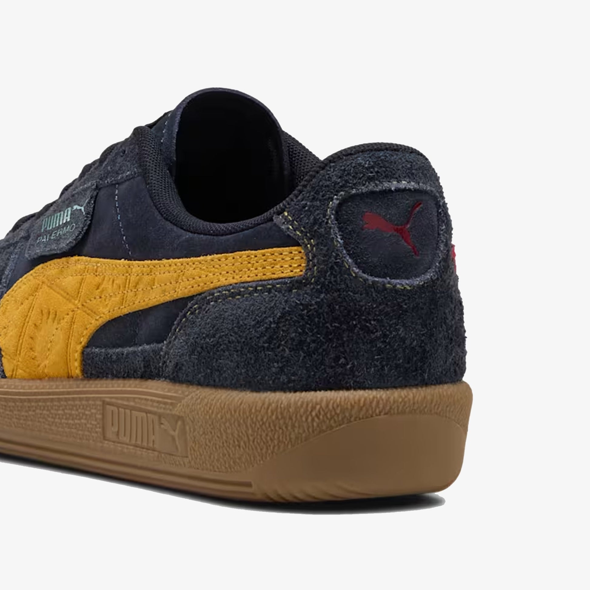PUMA | ROAD TO UNITY PALERMO LEATHER { NEW NAVY/YELLOW