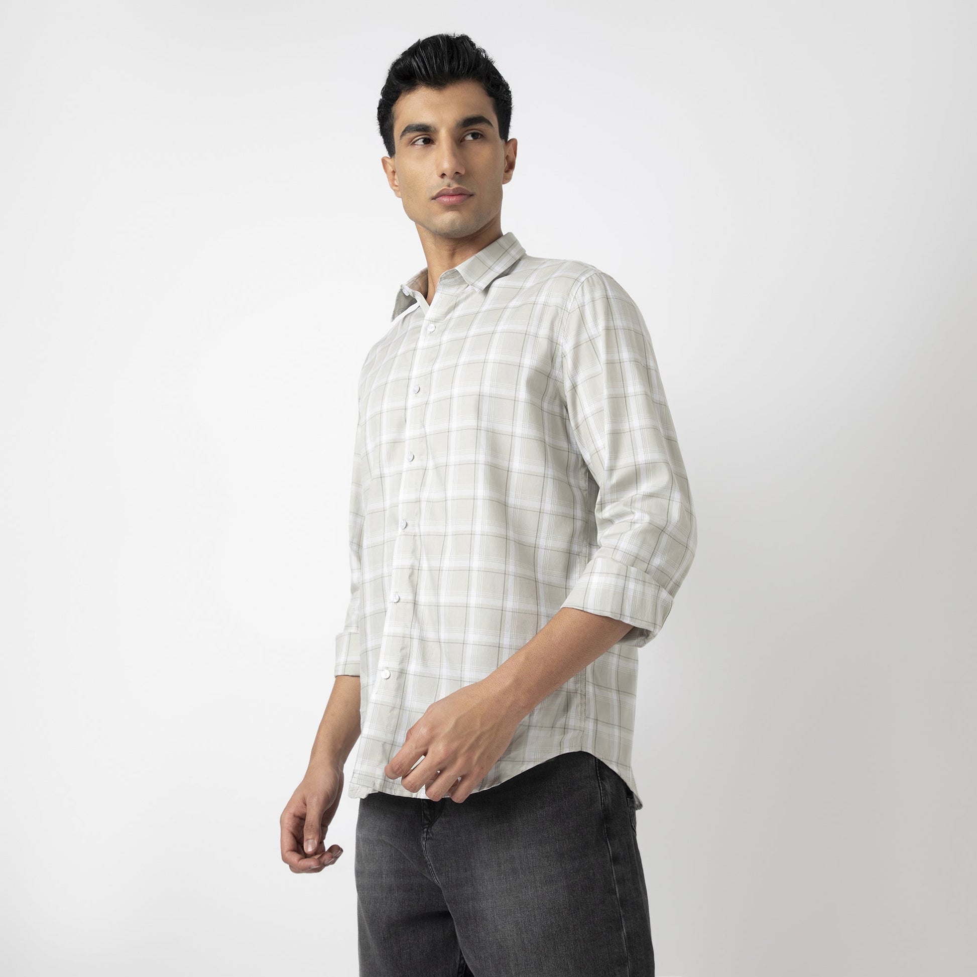 Cotton Checks Shirt