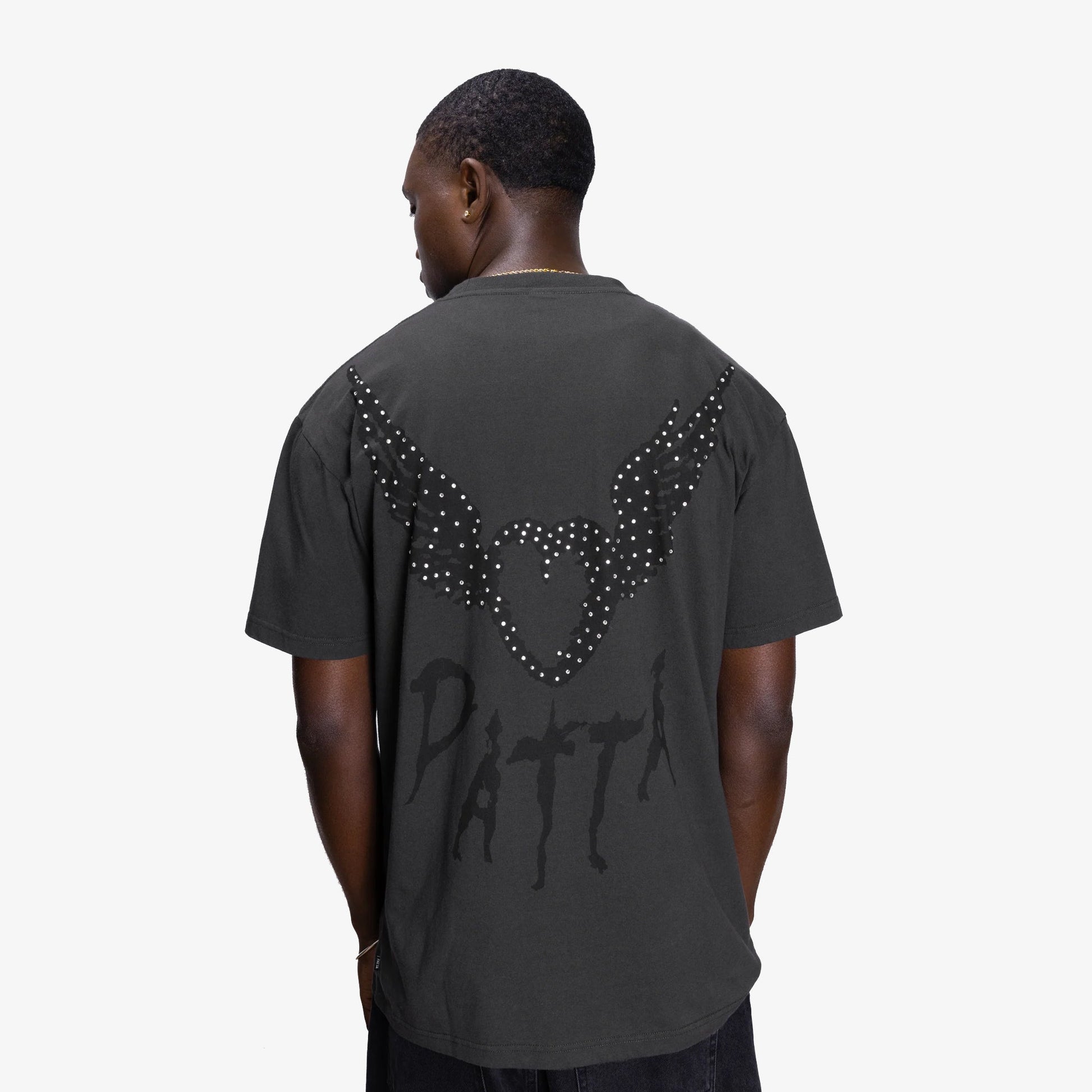 PATTA | ANGELWINGS T-SHIRT { MOONLESS NIGHT