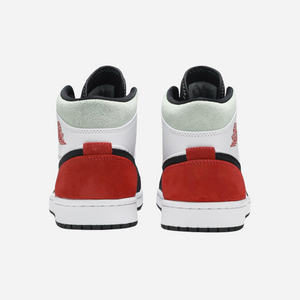 JORDAN 1 MID SE RED BLACK TOE