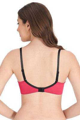Smooth Dreams Padded Non-wired T-shirt Bra - Cerise