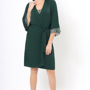 Lace Touch Sleep Robe - Botanical Gardens
