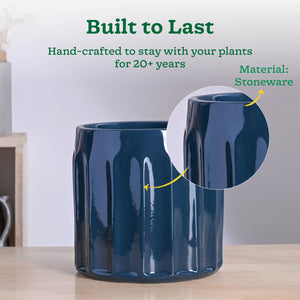 Blushing Sun Ceramic Planter