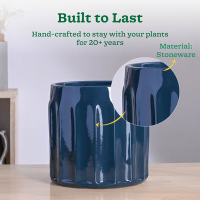 Blushing Sun Ceramic Planter