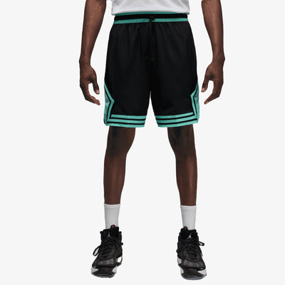 Jordan | WOVEN DIAMOND SHORTS  { BLACK/TROPICAL TWIST/BLACK