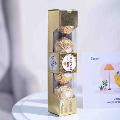 Snake Plant - Golden Housewarming Gift Hamper