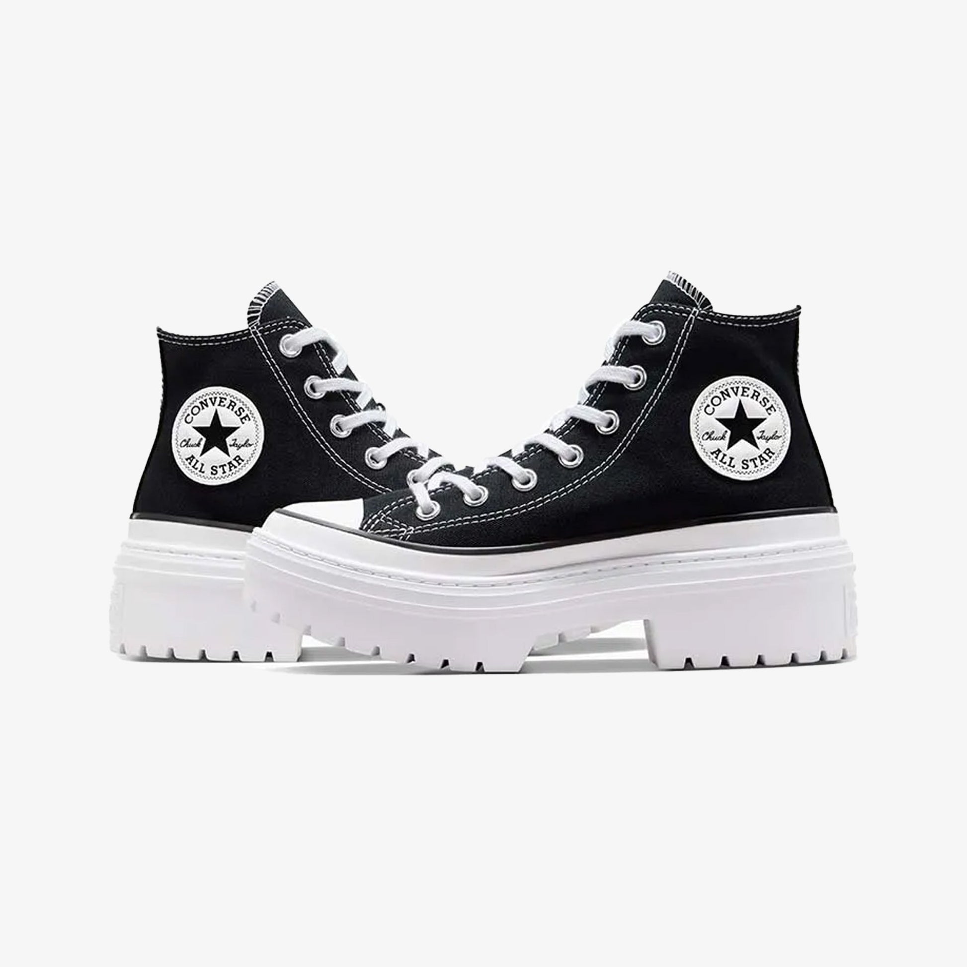 Converse | CHUCK TAYLOR ALL STAR LUGGED HEEL PLATFORM { BLACK/BLACK/WHITE