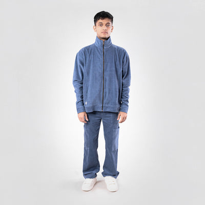 SUPERKICKS | CORDUROY JACKET { ESTATE BLUE