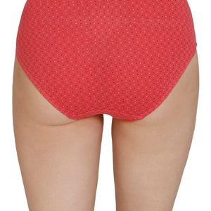 Inner Elastic Print Mid Rise Hipster Panties (Pack of 3)