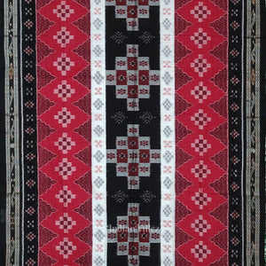 Red Black Body Pasapali Sambalpuri Pure Cotton Saree