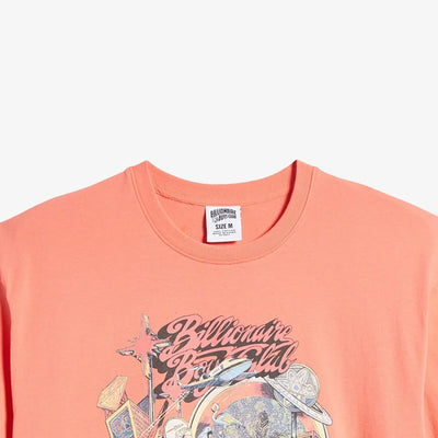 BILLIONAIRE BOYS CLUB | BB FLOATING CITY SS TEE { PORCELAIN ROSE