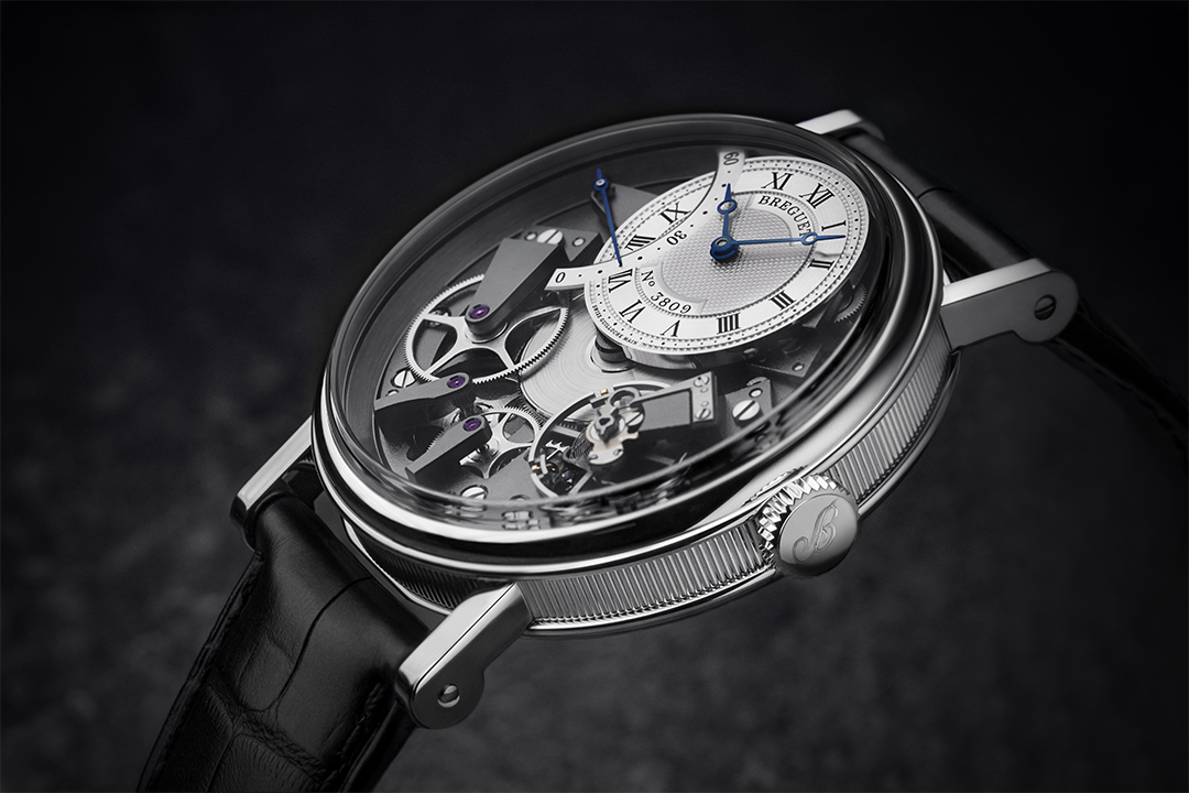 Breguet Tradition 7097 Skeleton Dial Black 40 MM Watch for Men
