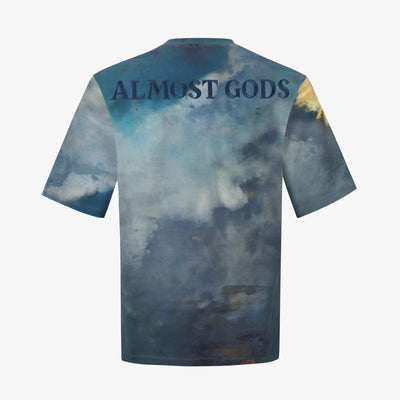 ALMOST GODS | CHARIOT OF APOLLO BOXY TEE { MULTI