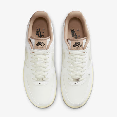 NIKE | AIR FORCE 1'07 LV8 { SUMMIT WHITE/SUMMIT WHITE-KHAKI