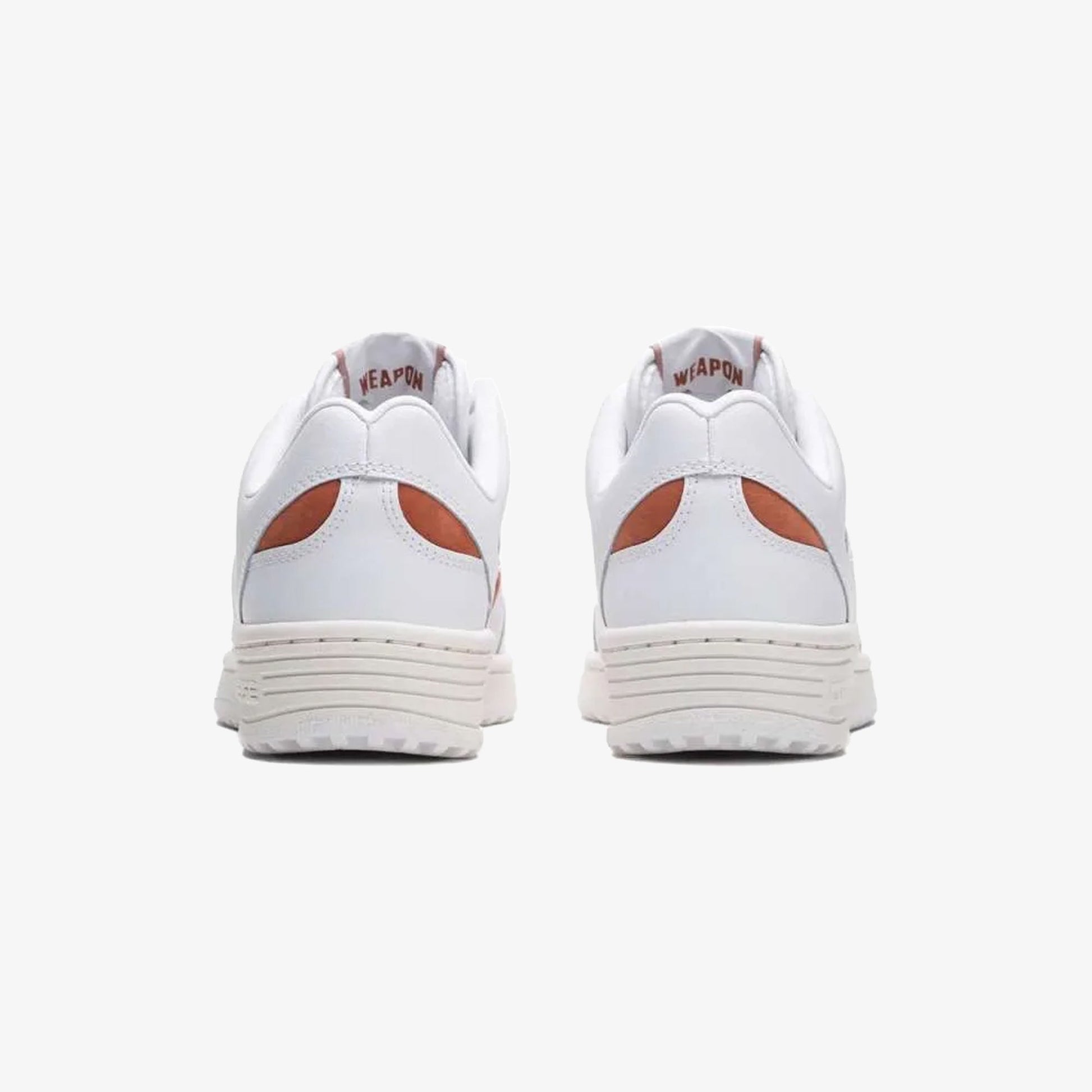 Converse | WEAPON LEATHER { WHITE/RED