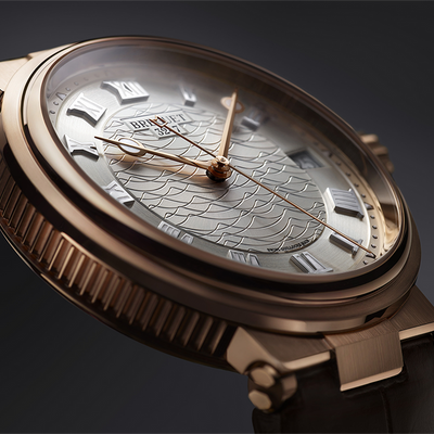 Breguet Marine Silver Dial Men 40 mm