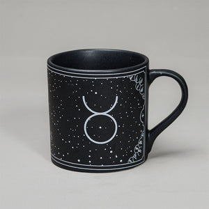Black - Ceramic Sunsign Theme Coffee Mug Taurus (350ml)