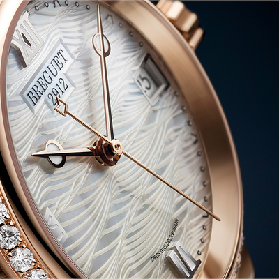 Breguet Marine Dame Mother of Pearl Dial Women 33.8 mm