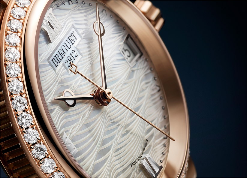 Breguet Marine Dame Mother of Pearl Dial Women 33.8 mm