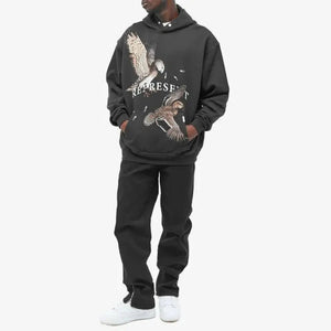 Represent | BIRDS OF PREY HOODIE  { OFF BLACK