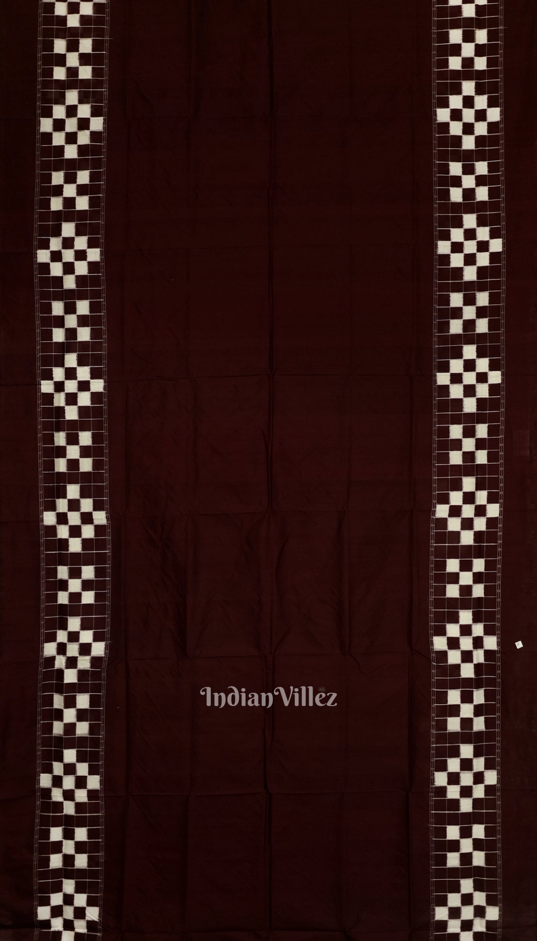 Dark Maroon Pasapali Border Designer Contemporary Silk Saree