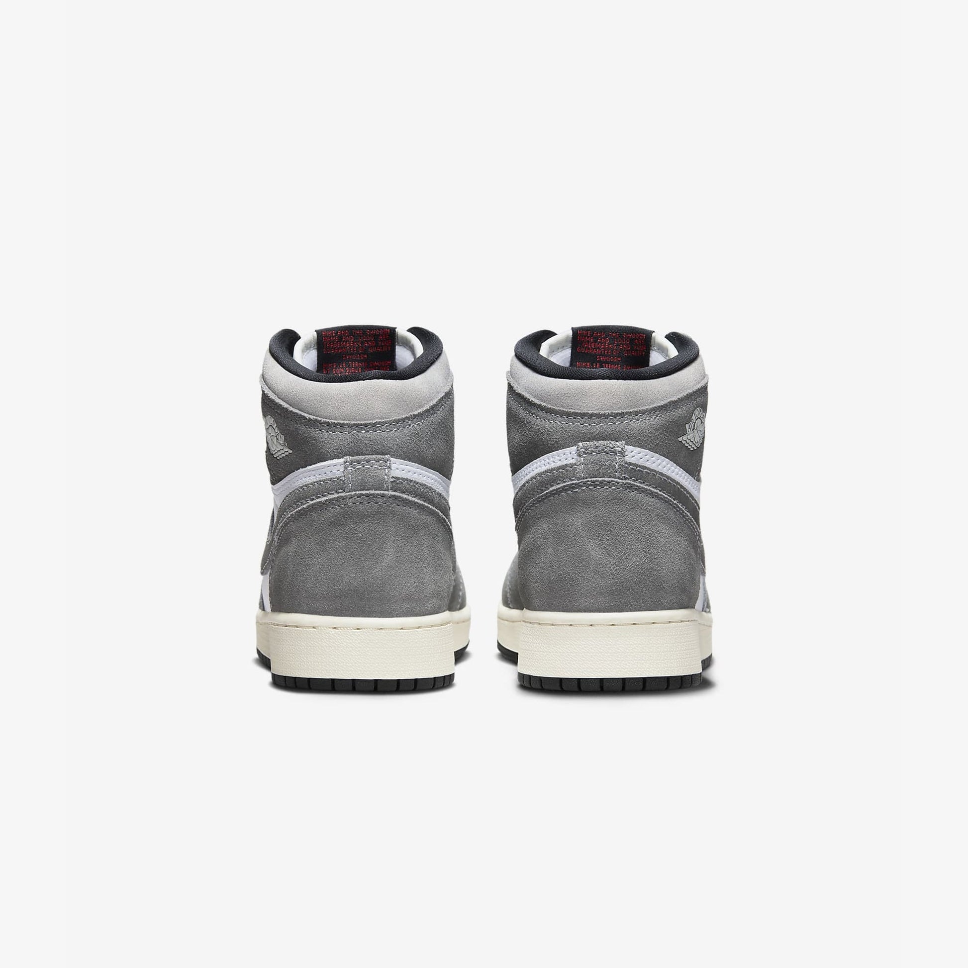 Jordan | AIR JORDAN 1 HIGH OG  { BLACK/WHITE/LIGHT SMOKE GREY