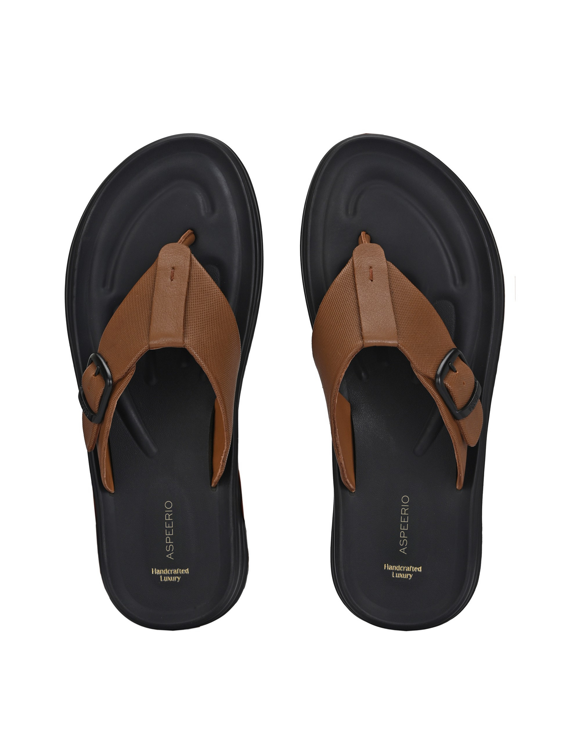 Comet Leather Slippers by Aspeerio