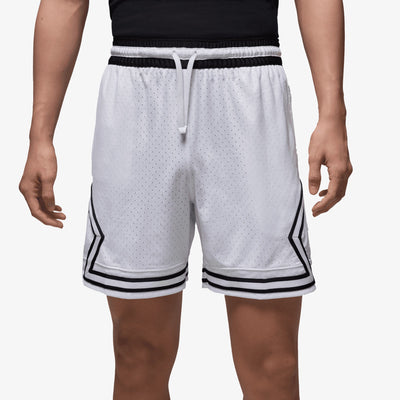 JORDAN | DRI-FIT MESH DIAMOND SHORTS { WHITE/BLACK/BLACK