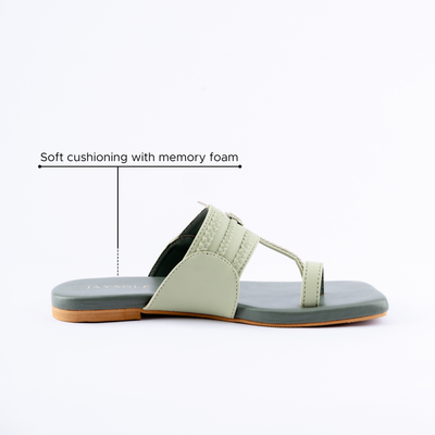 Pale Leaf Kolha Flats