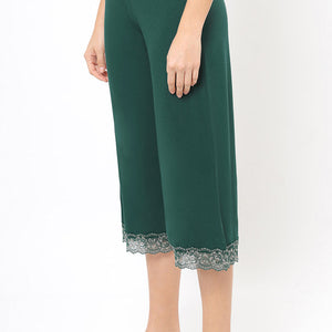 Lace Touch Pyjama Bottom - Botanical Gardens